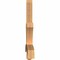 Ekena Millwork Davenport Timber Gable Bracket, Western Red Cedar, 72"W x 33"H x 3 1/2"D x 3 1/2"F, 11/12 Pitch GBW072X33X0404DAV00SWR - alternate 2
